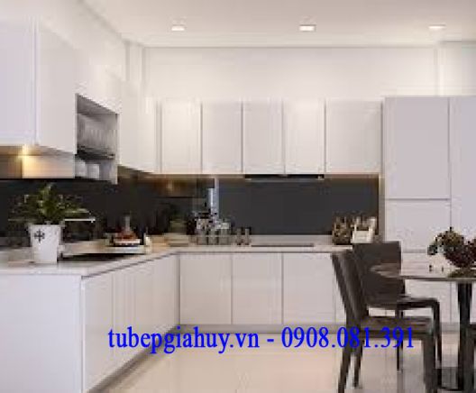 Tủ bếp gỗ công nghiệp hiện đại đẹp giá rẻ TB105