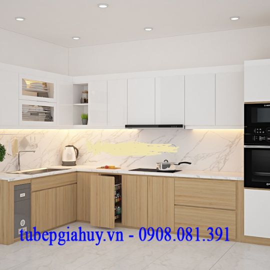 Tủ Bếp Melamine Giá Rẻ